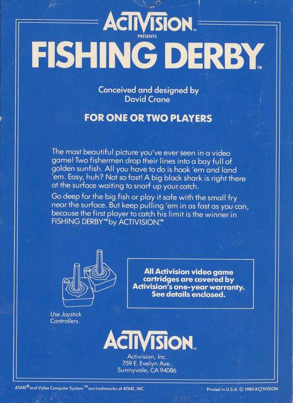 Fishing Derby - Atari 2600 [Pre-Owned]