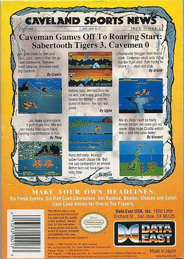 Caveman Games hotsell (Nintendo Entertainment System, 1990)