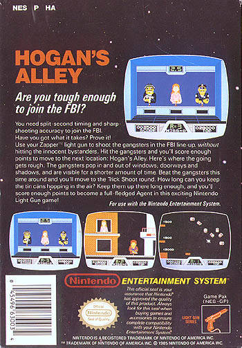 Hogan's retailer Alley for Nintendo NES