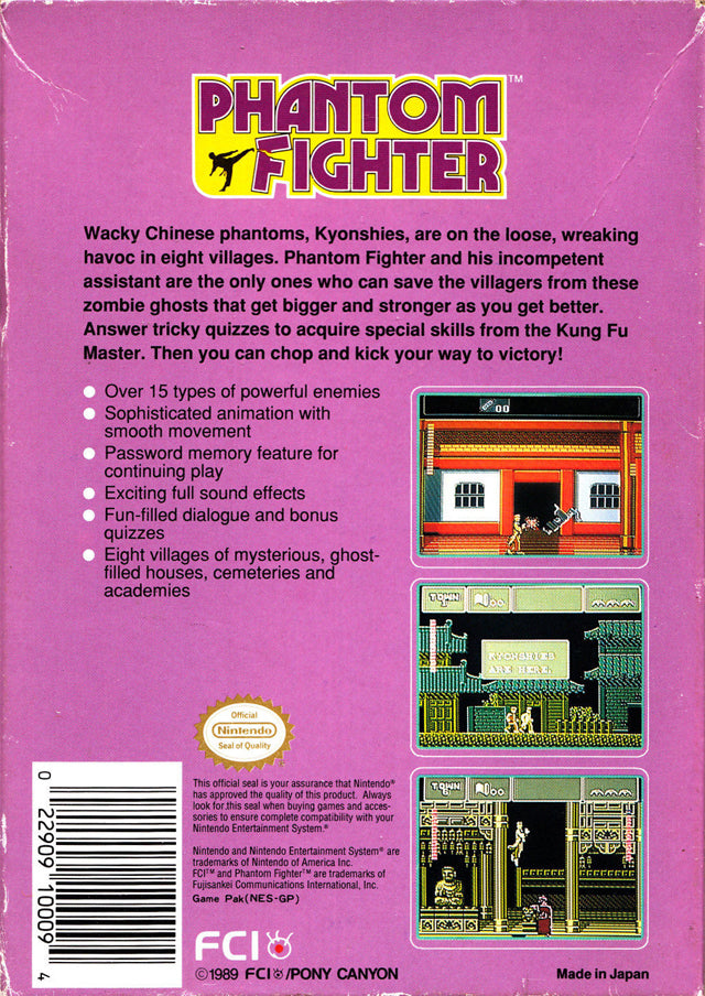 Phantom buy Fighter (Nintendo Entertainment System, 1990)