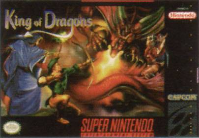 The King Of Dragons Super top Nintendo SNES