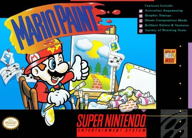 Mario Paint - (SNES) Super Nintendo [Pre-Owned] Video Games Nintendo   