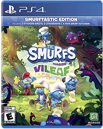 The Smurfs: Mission Vileaf (Smurftastic Edition) - (PS4) PlayStation 4 [Pre-Owned] Video Games Microids