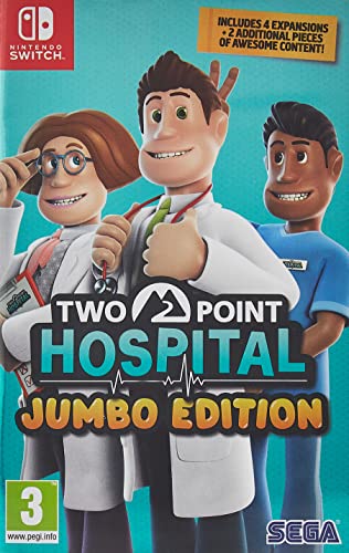 Two Point Hospital - Jumbo Edition - (NSW) Nintendo Switch (European Import) Video Games SEGA   