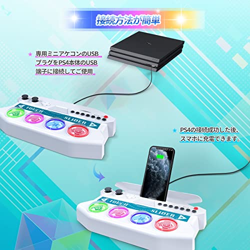 Hatsune Miku Project DIVA Future Tone DX Mini Controller (White 