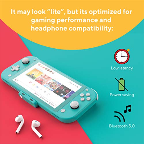 GENKI Audio Lite Bluetooth 5.0 Adapter (Coral) - (NSW) Nintendo Switch Accessories Human Things   