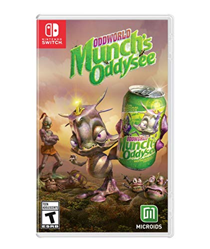 Oddworld: Munch's Oddysee - (NSW) Nintendo Switch [UNBOXING] Video Games Maximum Games   