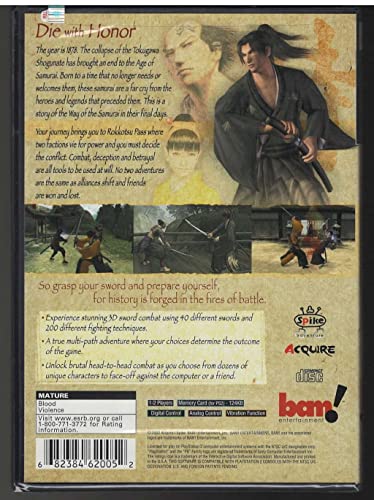 Way of the Samurai - (PS2) PlayStation 2 Video Games BAM! Entertainment   