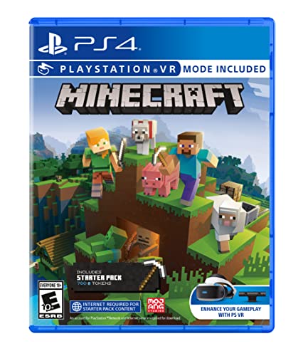 Minecraft Starter Collection - (PS4) PlayStation 4 Video Games PlayStation   