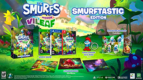 The Smurfs: Mission Vileaf (Smurftastic Edition) - (PS4) PlayStation 4 [Pre-Owned] Video Games Microids