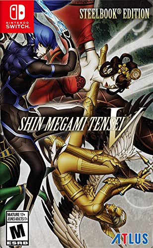 Shin Megami Tensei V: Steelbook Launch Edition - (NSW) Nintendo Switch [Pre-Owned] Video Games SEGA   