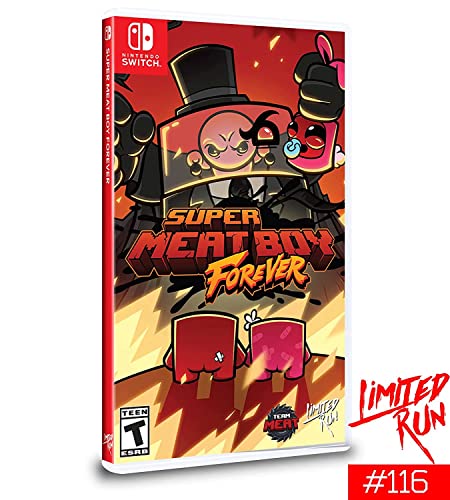 Super Meat Boy Forever (Limited Run #116) (Alt. Cover) - (NSW) Nintendo Switch [Pre-Owned] Video Games Limited Run Games   