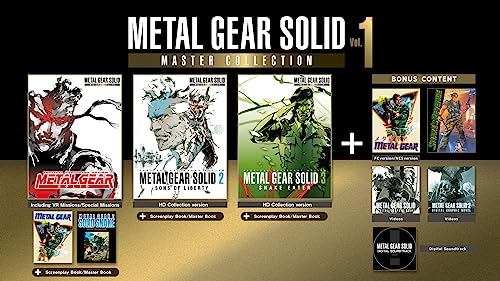 Metal Gear Solid: Master Collection Vol.1 - (NSW) Nintendo Switch Video Games Konami   