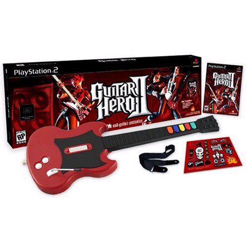 Guitar Hero 2 With Wired Guitar Controller Bundle - (PS2) PlayStation | J&L  Game