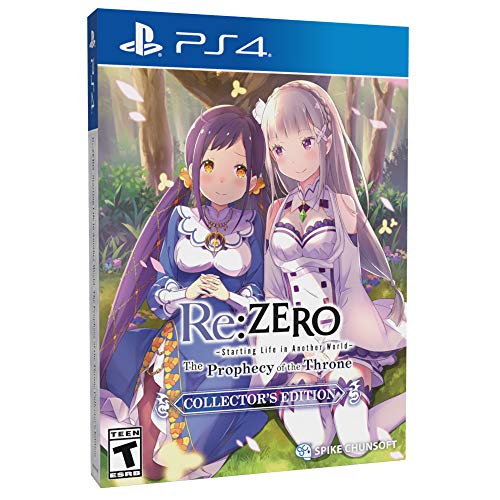 Re:ZERO The Prophecy of the Throne Collector's Edition for fashion Nintendo Switch