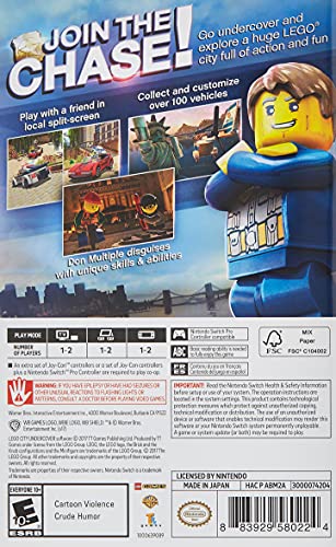 Lego city nintendo hot sale switch 2 player