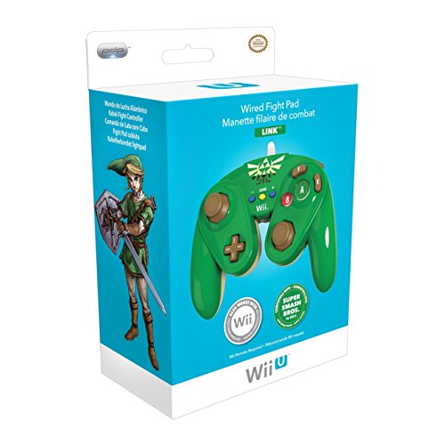 PDP Wired Fight Pad ( Link ) - Nintendo Wii U Accessories PDP   