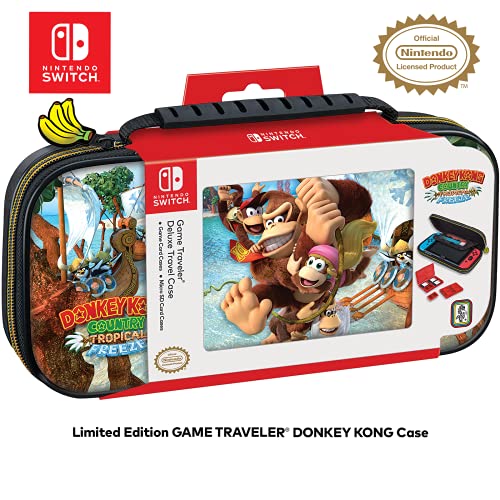 RDS Industries Deluxe Travel Case (Donkey Kong Country: Tropical Freeze) - (NSW) Nintendo Switch Accessories RDS Industries   