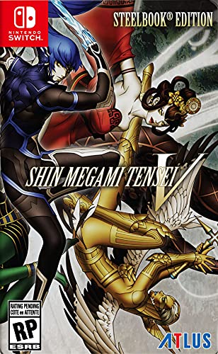 Shin Megami Tensei V: Steelbook Launch Edition - (NSW) Nintendo Switch [Pre-Owned] Video Games SEGA   