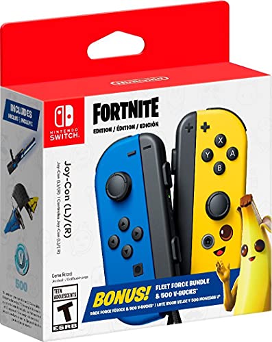 Nintendo Switch Joy-Con (L)/(R) (Fortnite Fleet Force Bundle) - (NSW) Nintendo Switch Accessories Nintendo   