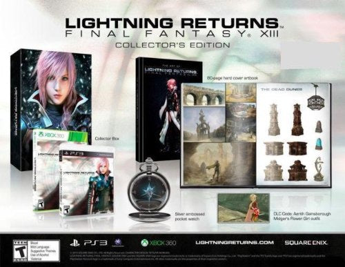 Lightning Returns Final Fantasy XIII Collector's Edition - (360) Xbox 360 Video Games Square Enix   