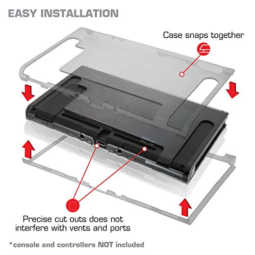 Nyko Thin Case (Translucent Smoke) - (NSW) Nintendo Switch Accessories Nyko   