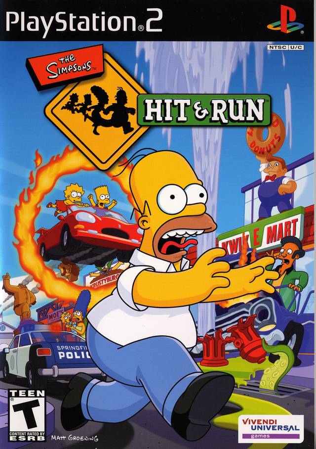 The Simpsons: Hit & Run (PS2, 2003, 2024 CIB) PRE-OWNED / NM CONDITION