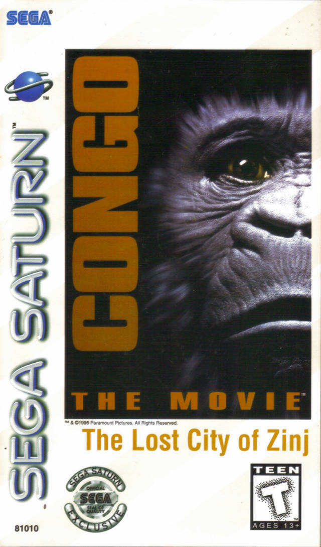 Congo the Movie: The Lost City of Zinj - (SS) SEGA Saturn [Pre-Owned]