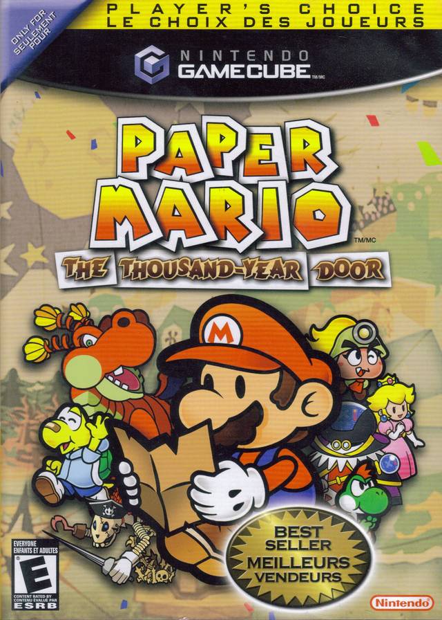 Paper Mario: The Thousand-Year Door (Players Choice) - (GC) GameCube  [Pre-Owned]