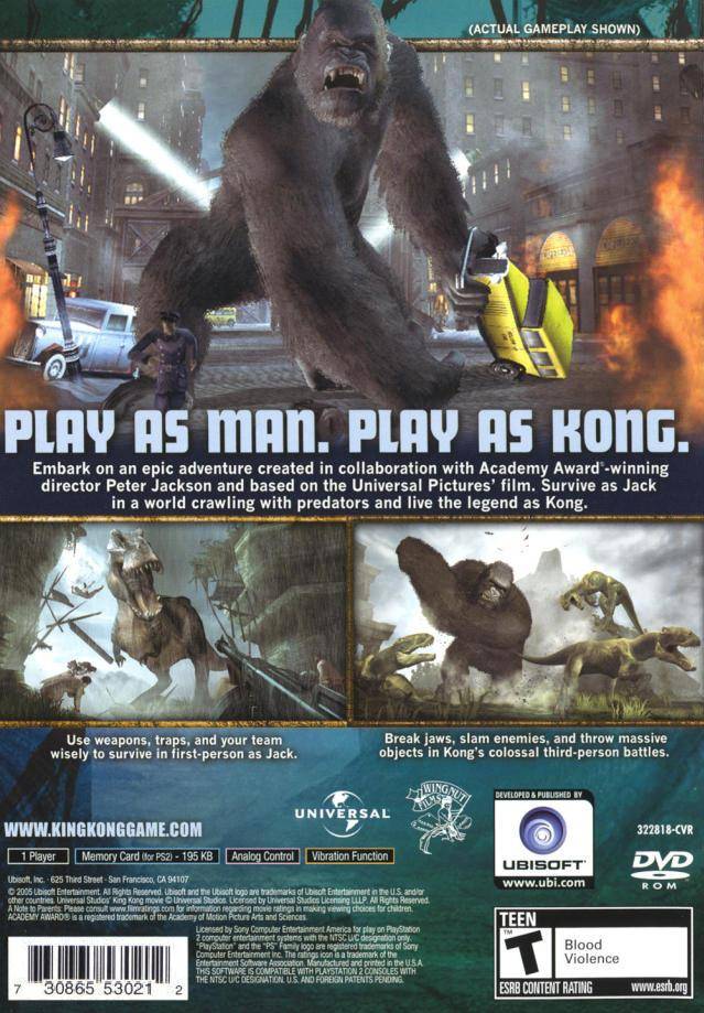 King kong deals ps3