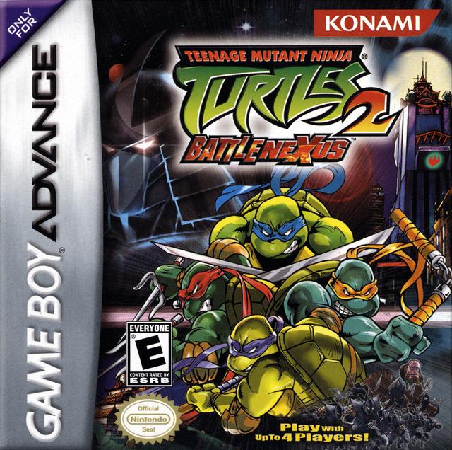 Teenage Mutant Ninja Turtles 2: Battle Nexus - (GBA) Game Boy Advance [Pre-Owned] Video Games Konami   