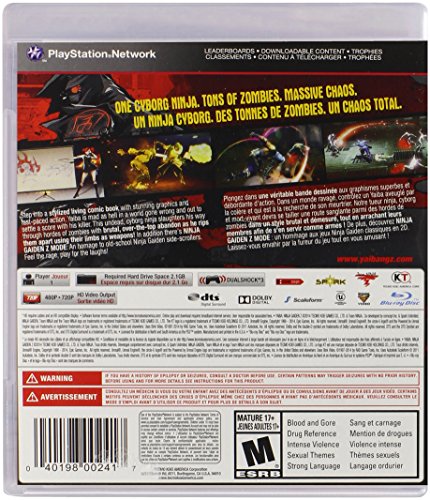 Yaiba: Ninja Gaiden Z - (PS3) Playstation 3 [Pre-Owned] – J&L Video ...