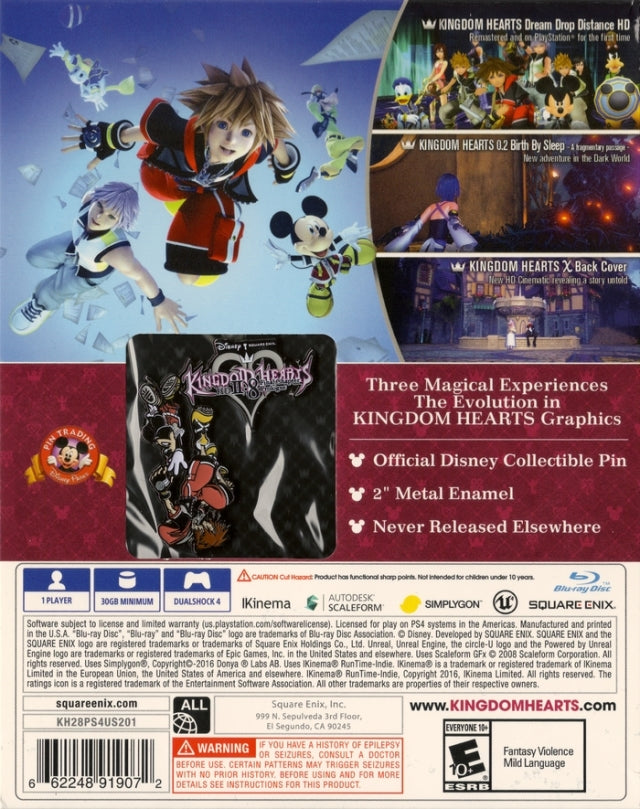 Kingdom Hearts HD 2.8 Final Chapter Prologue (Limited Edition) - (PS4)  PlayStation 4