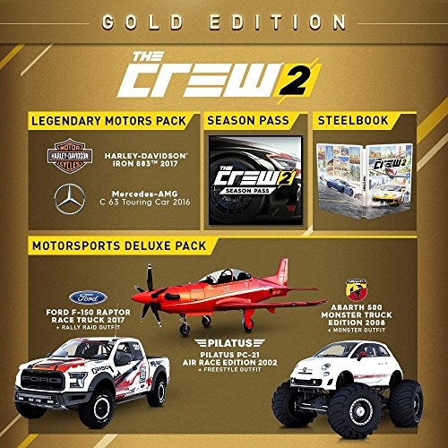 The Crew 2 (Gold Edition) - (PS4) PlayStation 4 [Pre-Owned] Video Games Ubisoft