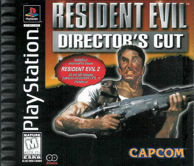 Resident Evil: Director's Cut (w/ Resident Evil 2 Demo) - (PS1) PlayStation 1 [Pre-Owned] Video Games Capcom   