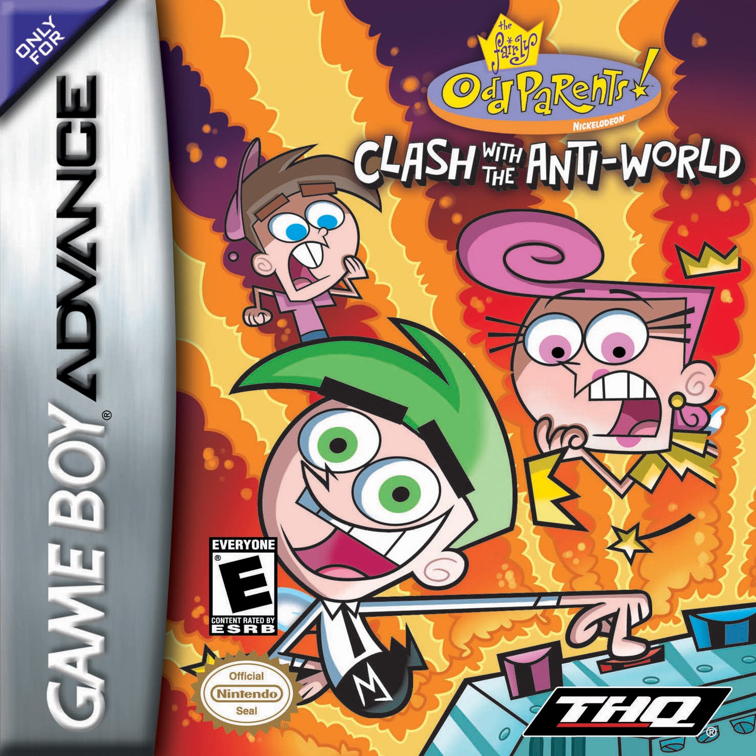 The Fairly Oddparents! Clash with the Anti-World - (GBA) Game Boy Advance [Pre-Owned] Video Games THQ   