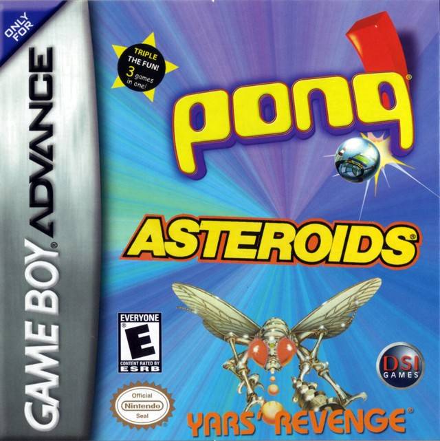 Pong / Asteroids / Yars' Revenge - (GBA) Game Boy Advance [Pre-Owned] Video Games DSI Games   