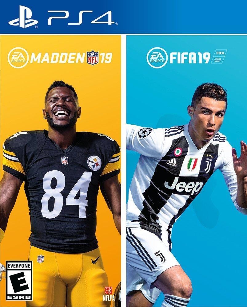 EA Sports Bundle (FIFA 19 & Madden NFL 19) - (PS4) Playstation 4 [Pre-Owned] Video Games Electronic Arts