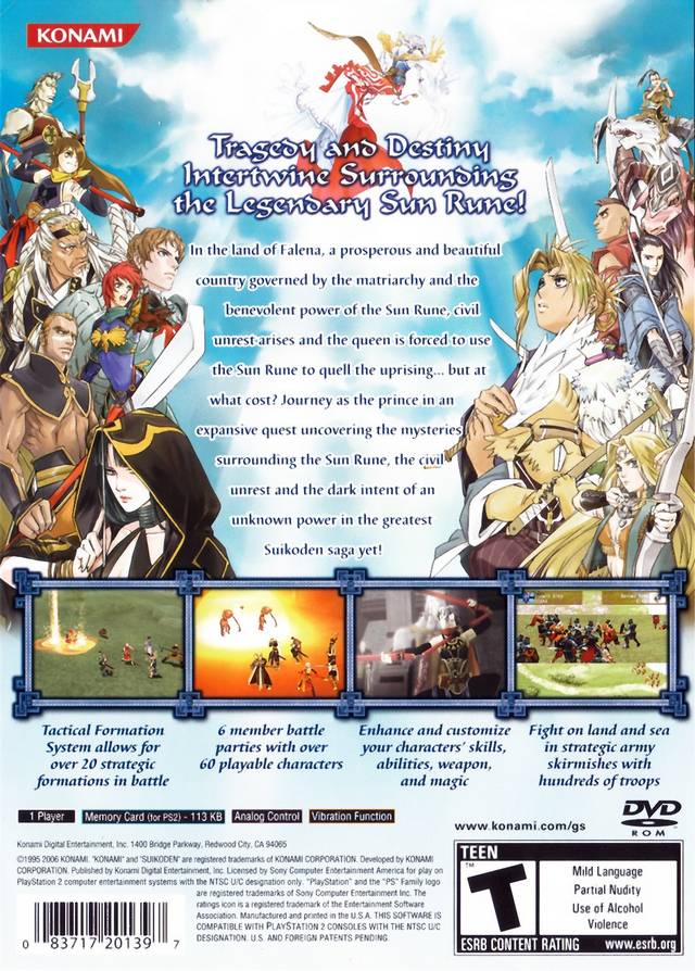 Suikoden V - (PS2) PlayStation 2 [Pre-Owned] | J&L Game