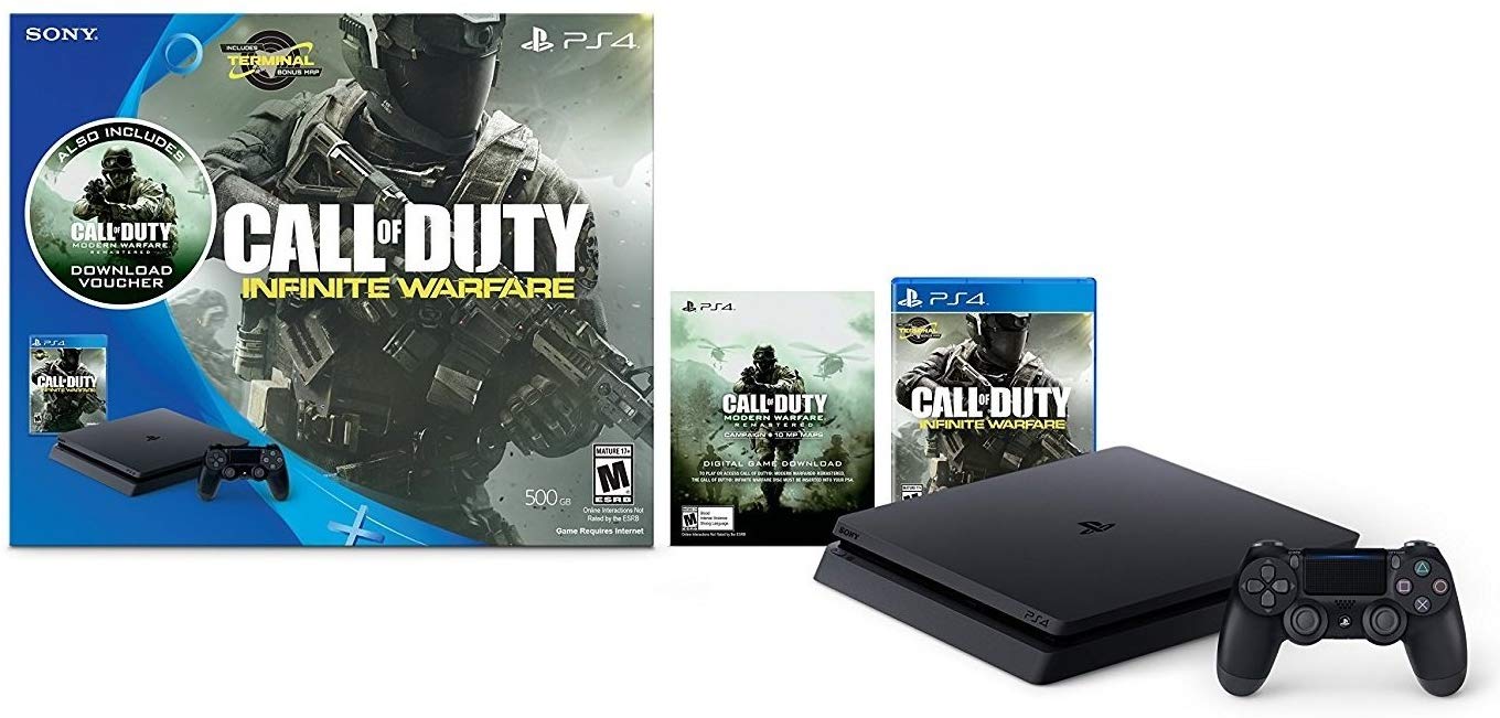 PS4 Console with Call of Duty: Modern Warfare 2Bundle 