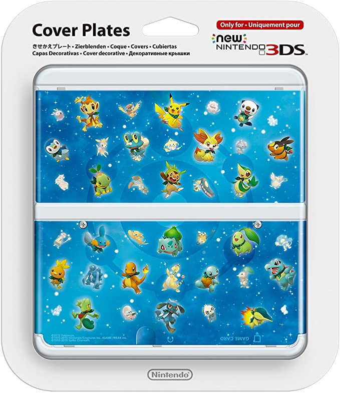 Nintendo store 3ds Pokémon face plates