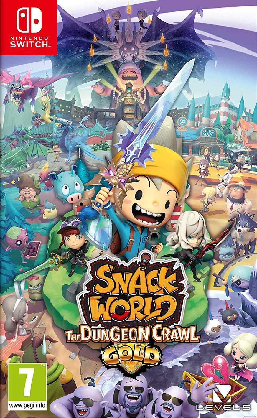 Snack World: The Dungeon Crawl Gold - (NSW) Nintendo Switch [Pre-Owned] (European Import) Video Games Nintendo   