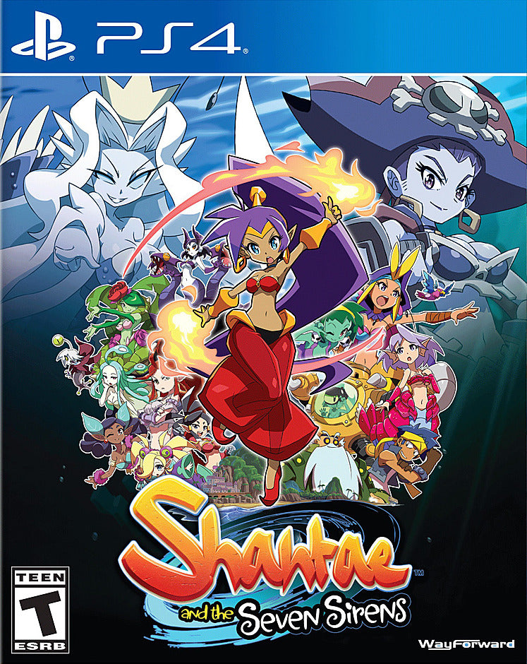 Shantae and the Seven Sirens (Limited Run #343) - (PS4) PlayStation 4 [Pre-Owned] Video Games Limited Run Games   