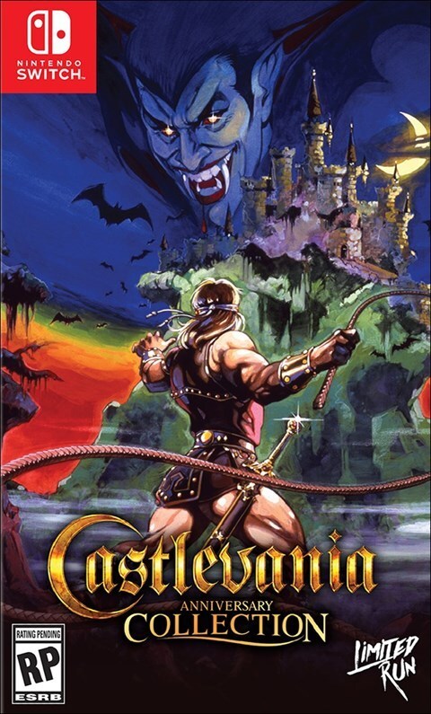 Switch Castlevania Anniversary top Collection LRG#106 RARE Cover Art for FANS