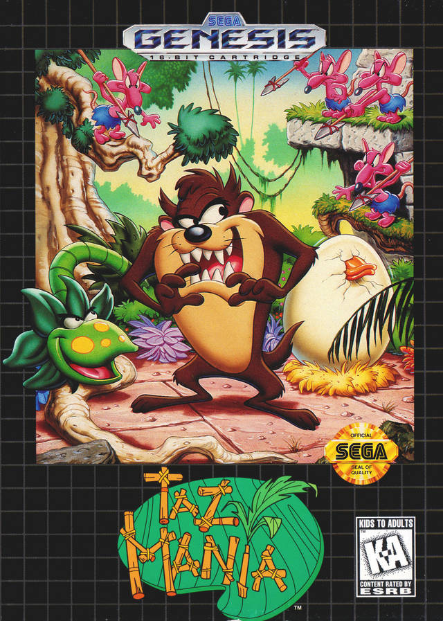 Taz-Mania  - (SG) SEGA Genesis [Pre-Owned] Video Games Sega   