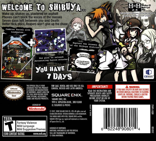 Cheapest World Ends With You for Nintendo DS