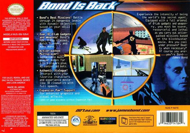 007: The World Is Not Enough - (N64) Nintendo 64 [Pre-Owned]