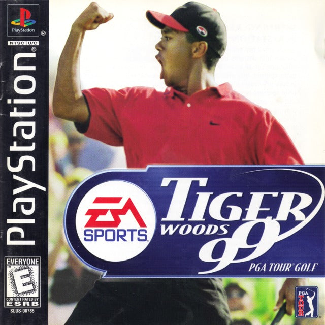 Tiger Woods 99 PGA Tour Golf - (PS1) PlayStation 1 [Pre-Owned] Video Games Electronic Arts   