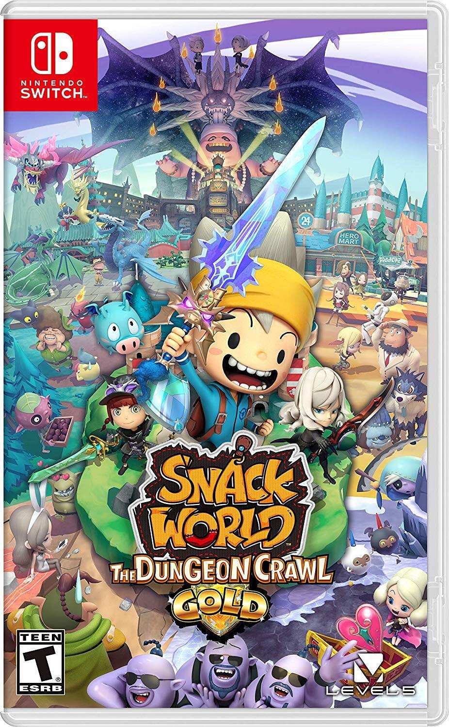 Snack World: The Dungeon Crawl Gold - (NSW) Nintendo Switch [Pre-Owned] Video Games Nintendo   