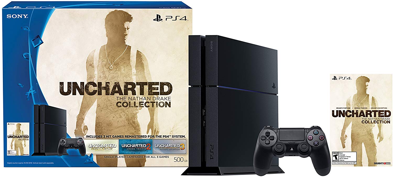 Uncharted: Drake's Fortune and DualShock 3 Bundle - Playstation 3